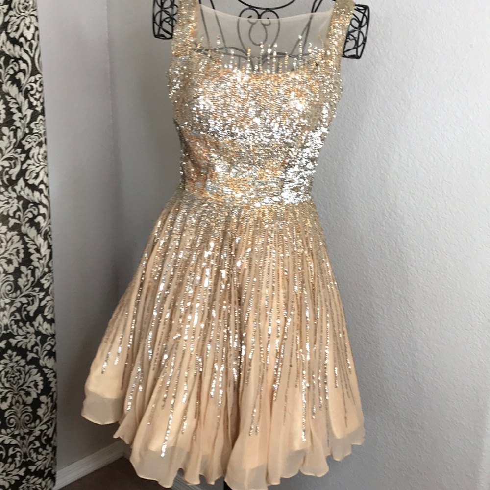 Beautiful gold dress